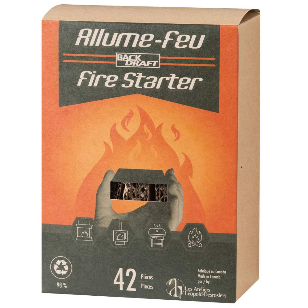 Back Draft Fire Starter Pkg/42