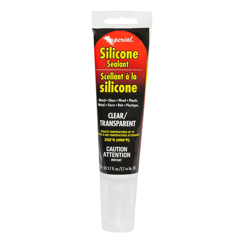Scellant silicone haute température clair