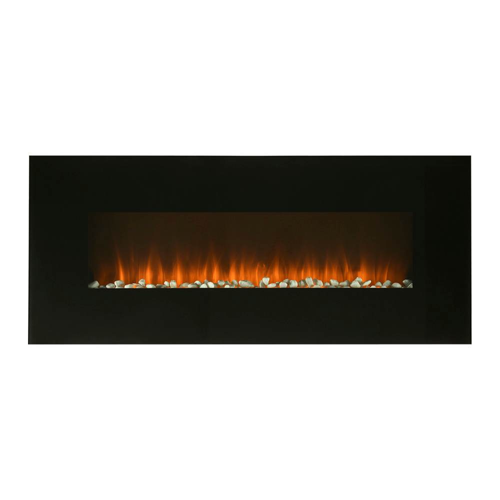 Foyer électrique mural plat 50 3/8&nbsp;po