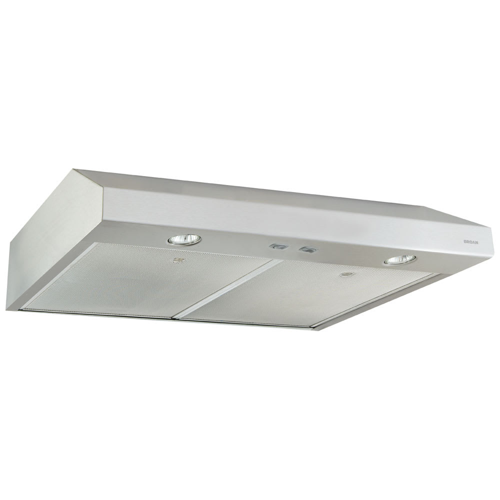 Hotte de cuisine Glacier BCS3, 30 po acier inoxydable 300&nbsp;pi³/min