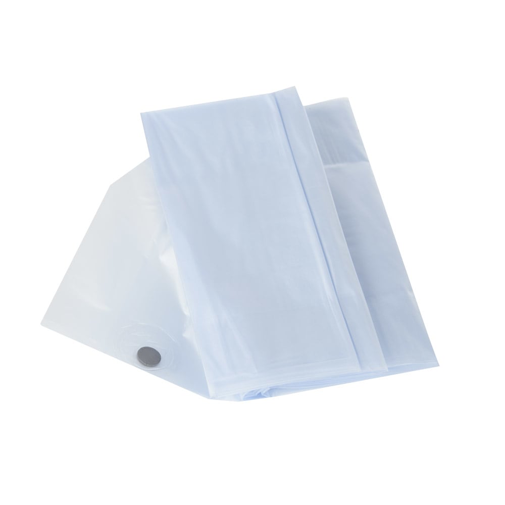 Doublure de rideau de douche givrée