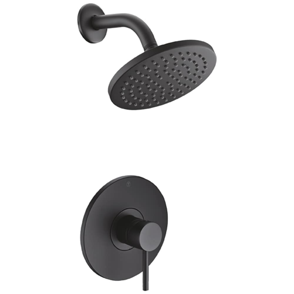 Robinet de douche 1 poignée Nicola noir TASSILI SUPRA