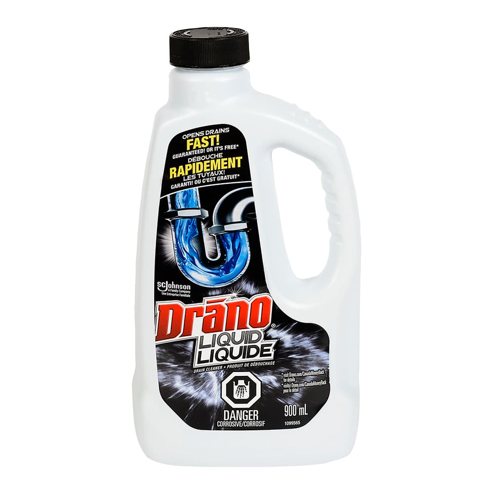 Débouche-tuyau Drano Liquide 900 ml