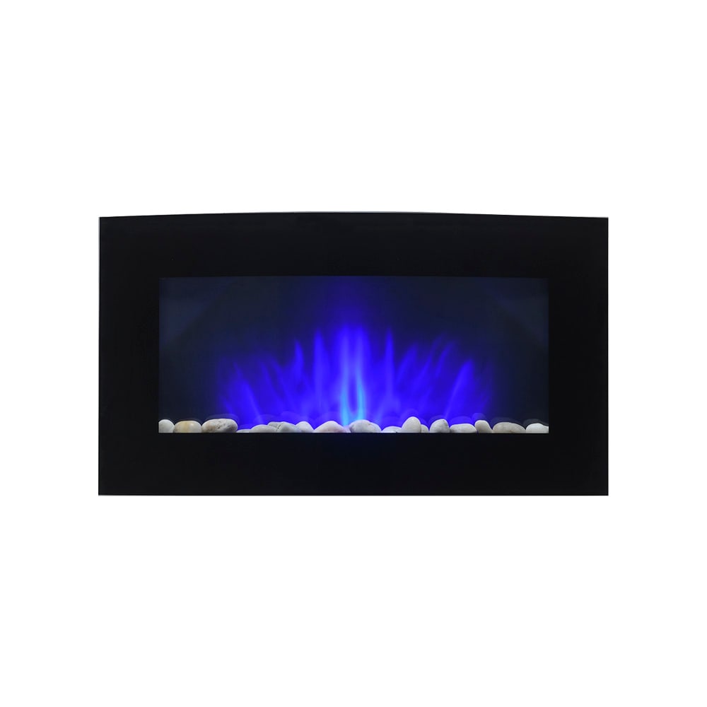 Foyer électrique mural courbé 28 1/4 po