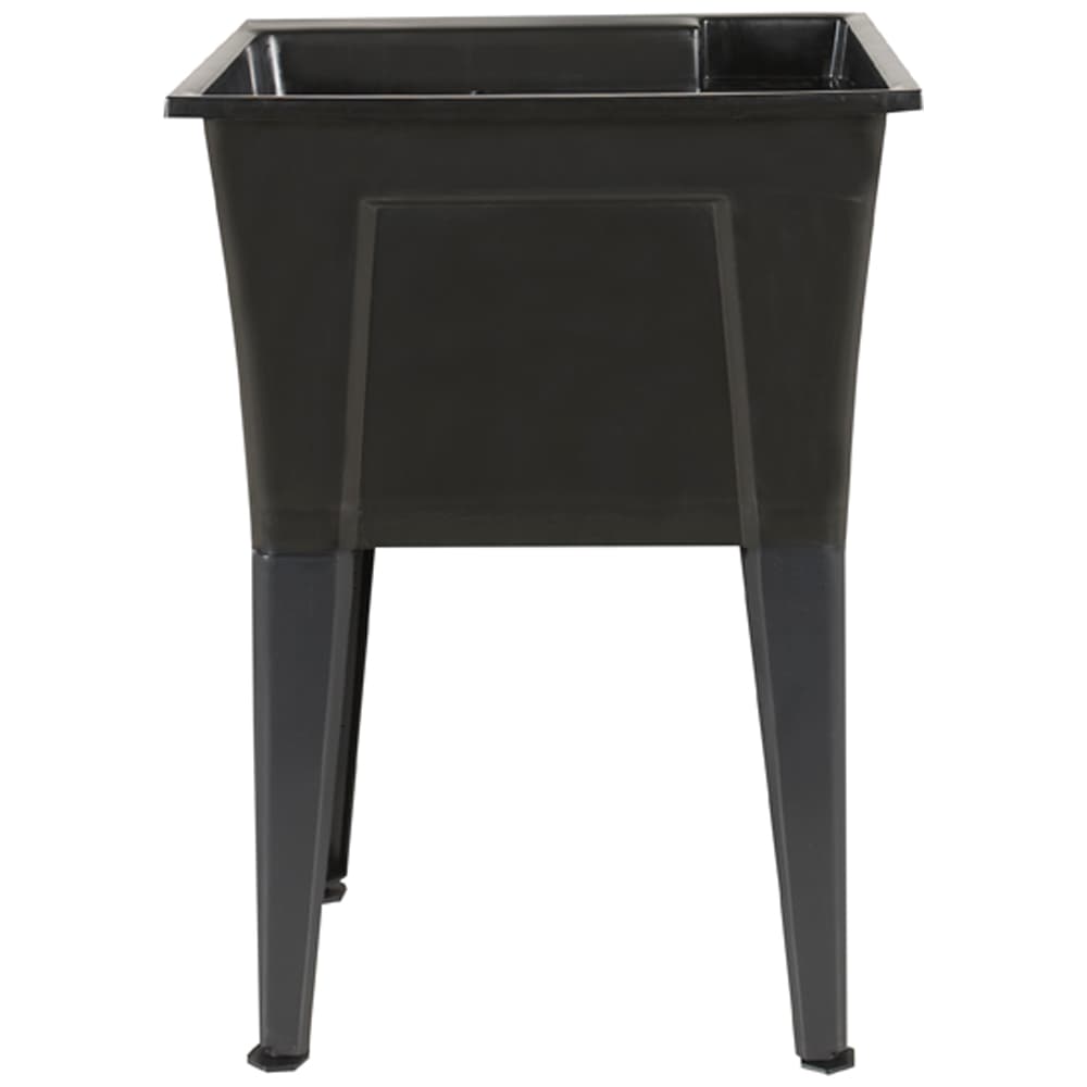 Cuve de lavage noire extra robuste