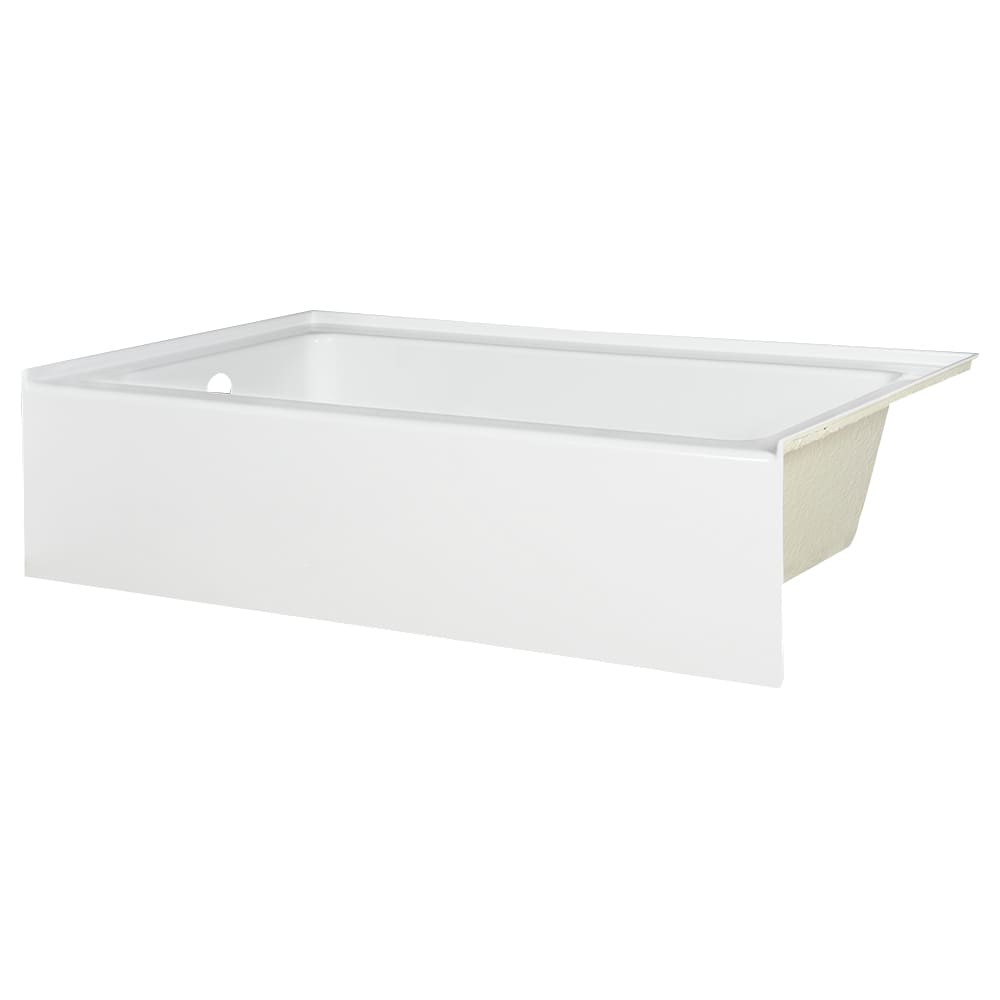 Nix Alcove Bathtub Left-Hand Drain 60 in. x 31 in.