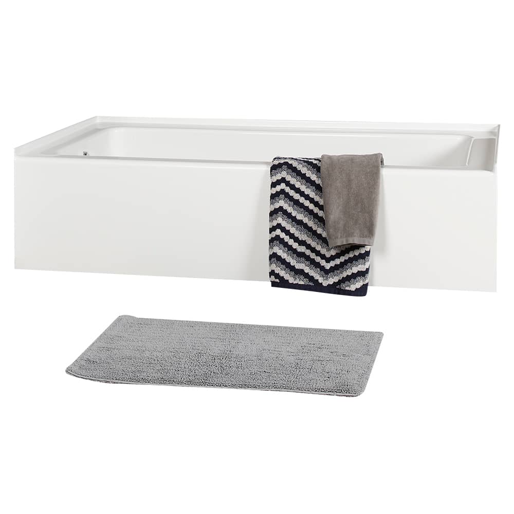 Nix Alcove Bathtub Left-Hand Drain 60 in. x 31 in.