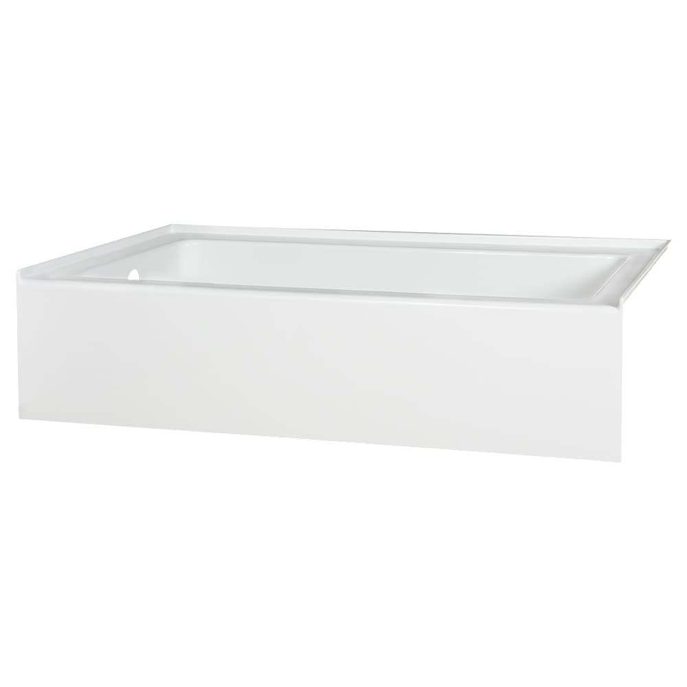 Nix Alcove Bathtub Left-Hand Drain 60 in. x 31 in.