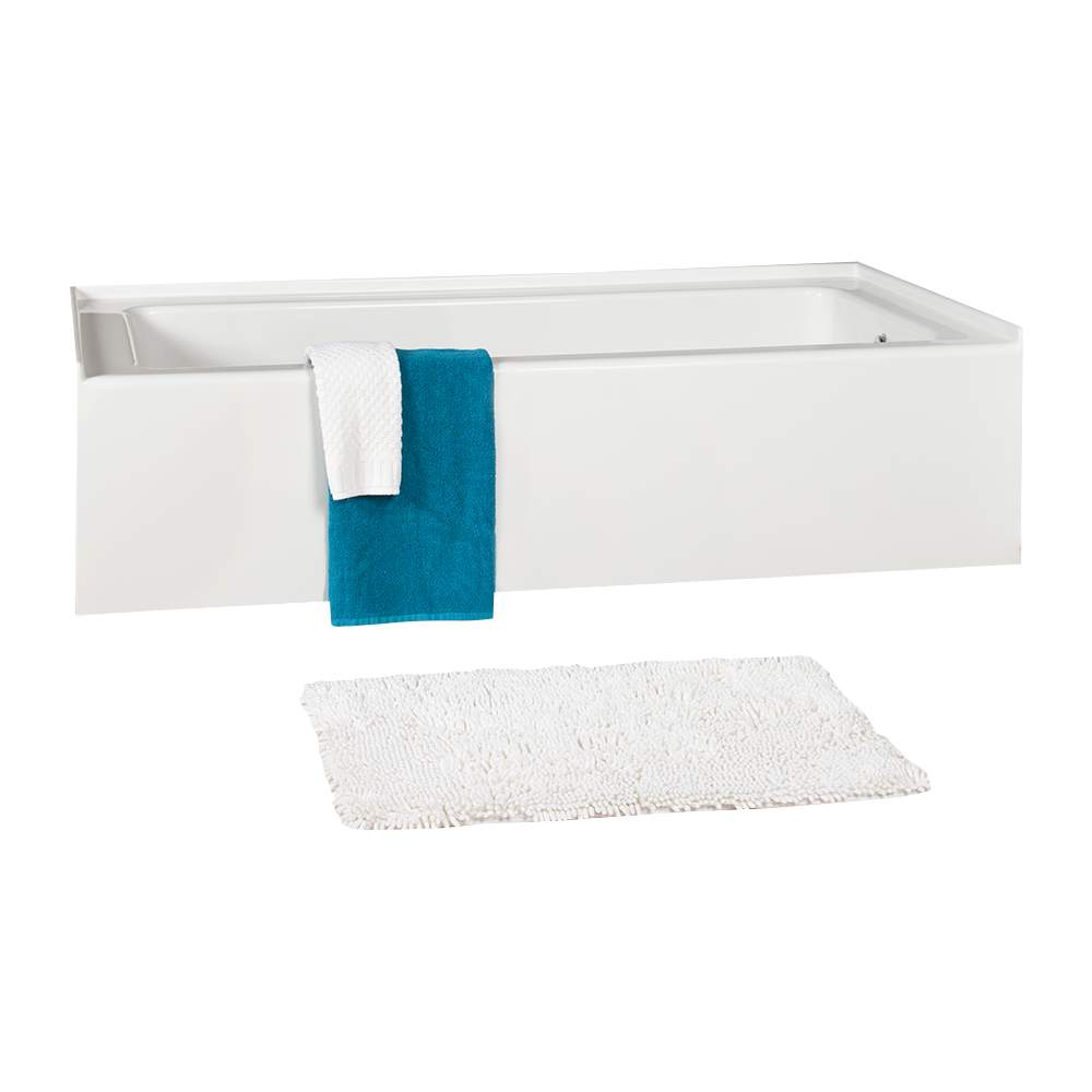 Nix Alcove Bathtub Right-Hand Drain 60 in. x 31 in.