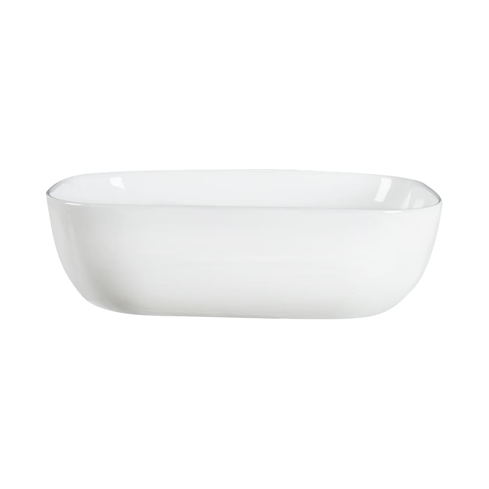 TASSILI SUPRA Tosca Rectangular Porcelain Wash Basin White 18 5/16&nbsp;in.&nbsp;x&nbsp;13&nbsp;in.