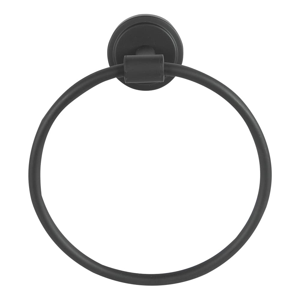 Anneau porte-serviette Allure noir