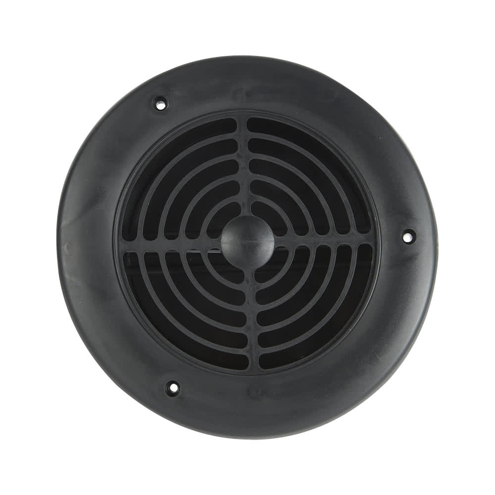 Grille d'évacuation ajustable pour soffite 4 po et 6 po