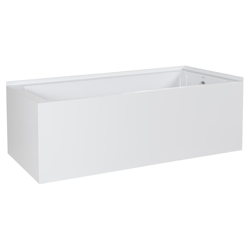 TASSILI SUPRA Bohol Corner Bathtub Right-Hand Drain 60 in. x 32 in.