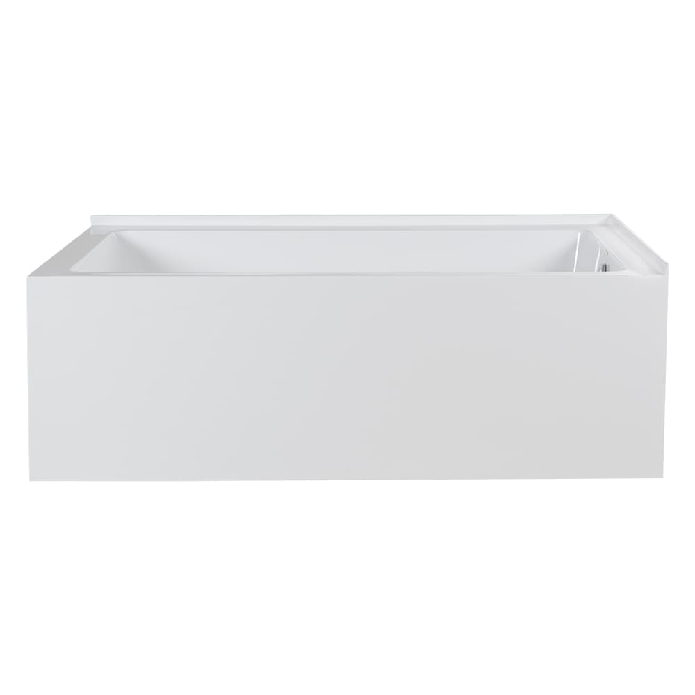 TASSILI SUPRA Bohol Corner Bathtub Right-Hand Drain 60 in. x 32 in.