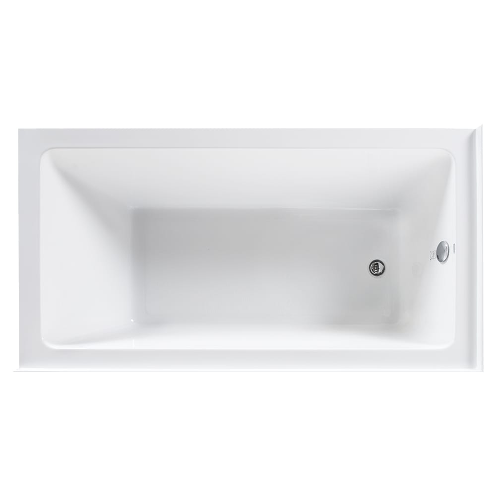 TASSILI SUPRA Bohol Corner Bathtub Right-Hand Drain 60 in. x 32 in.