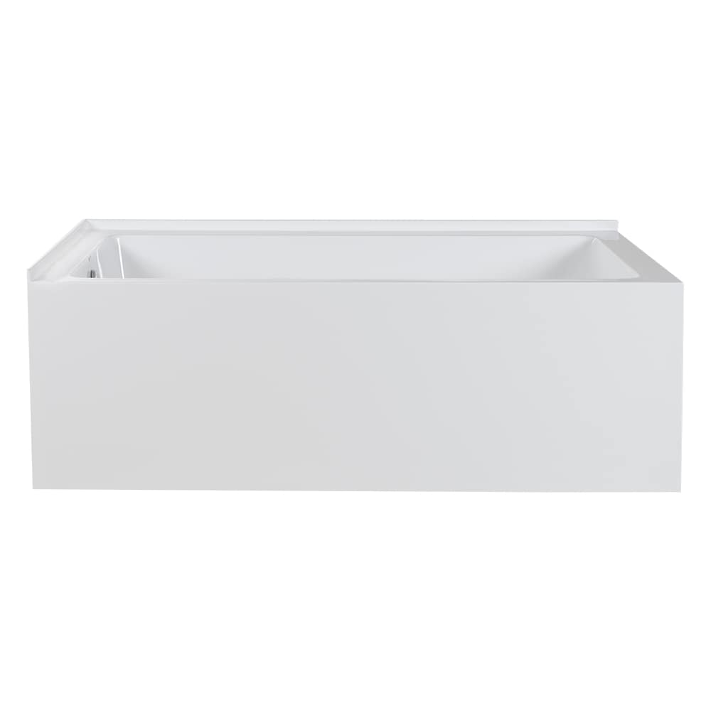 TASSILI SUPRA Bohol Corner Bathtub Left-Hand Drain 60 in. x 32 in.