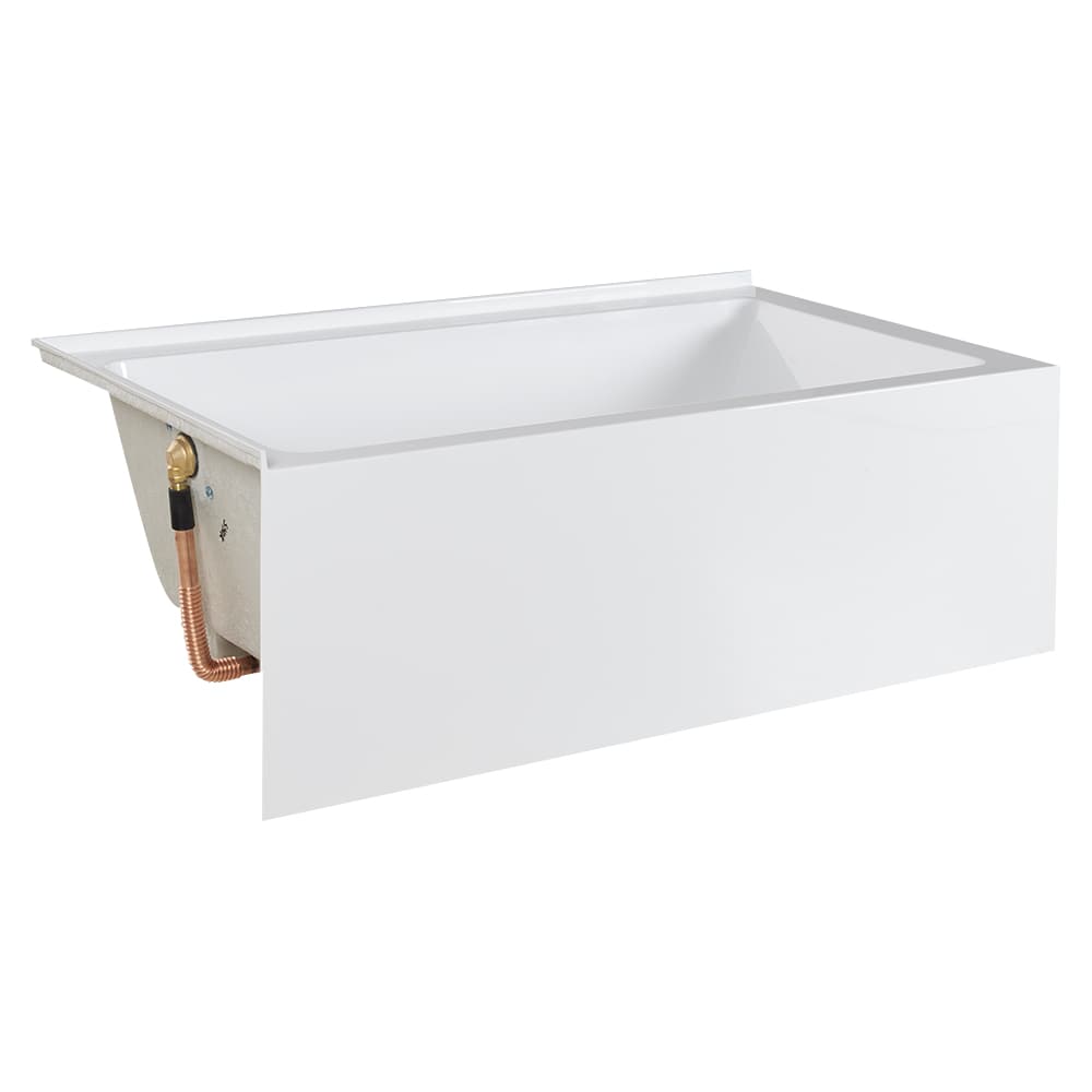 TASSILI SUPRA Bohol Corner Bathtub Left-Hand Drain 60 in. x 32 in.