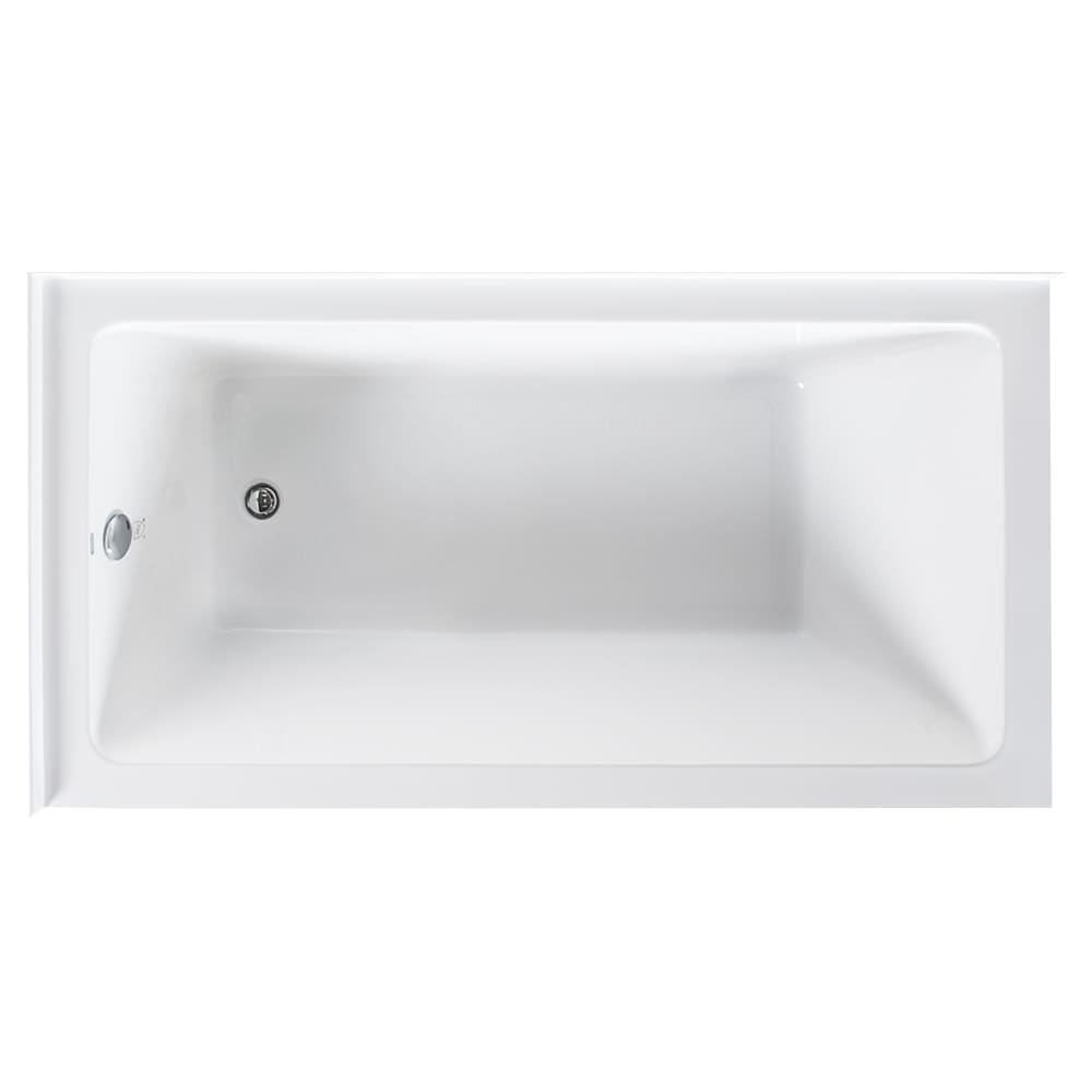TASSILI SUPRA Bohol Corner Bathtub Left-Hand Drain 60 in. x 32 in.