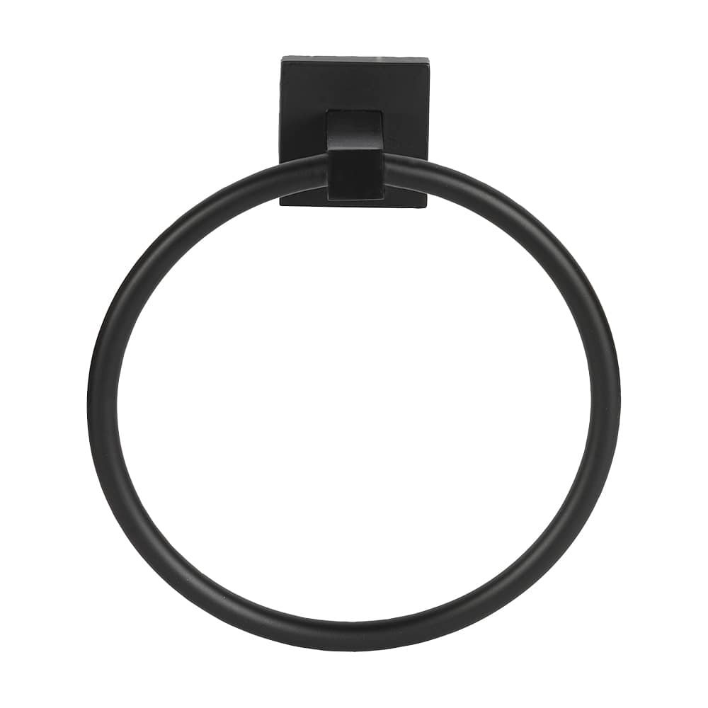 Anneau porte-serviette Palisades noir