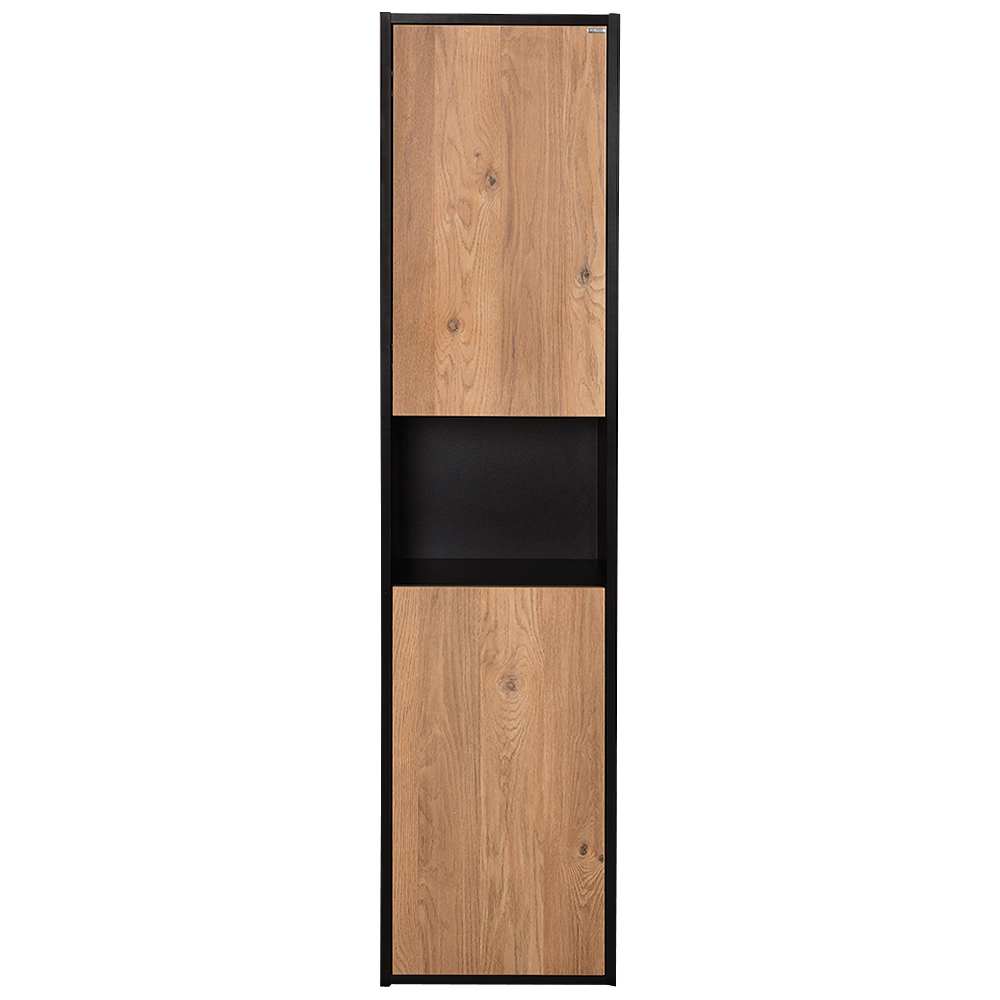 Armoire de rangement Valentina fini pruche et noir 15&nbsp;3/4&nbsp;po TASSILI SUPRA