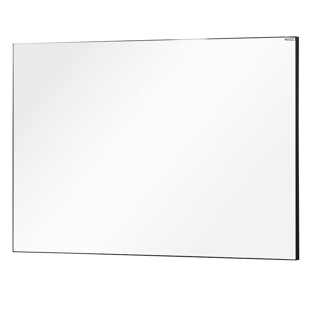 Miroir Valentina avec cadre en aluminium noir 35&nbsp;7/16&nbsp;po&nbsp;x&nbsp;23&nbsp;5/8&nbsp;po TASSILI SUPRA
