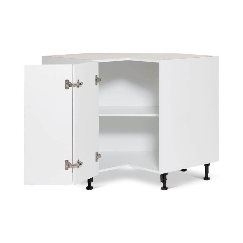 Armoire de cuisine Shaker module de bas de coin angulaire 36&nbsp;po