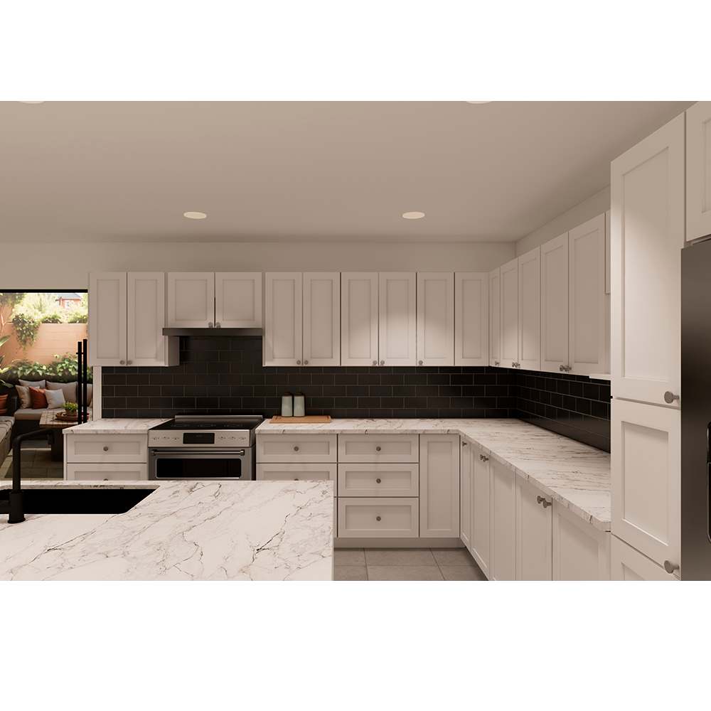 Armoire de cuisine Shaker module de haut 12&nbsp;po