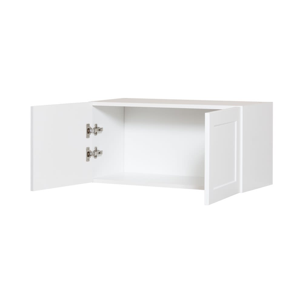 Armoire de cuisine Shaker module de haut de réfrigérateur 30&nbsp;po