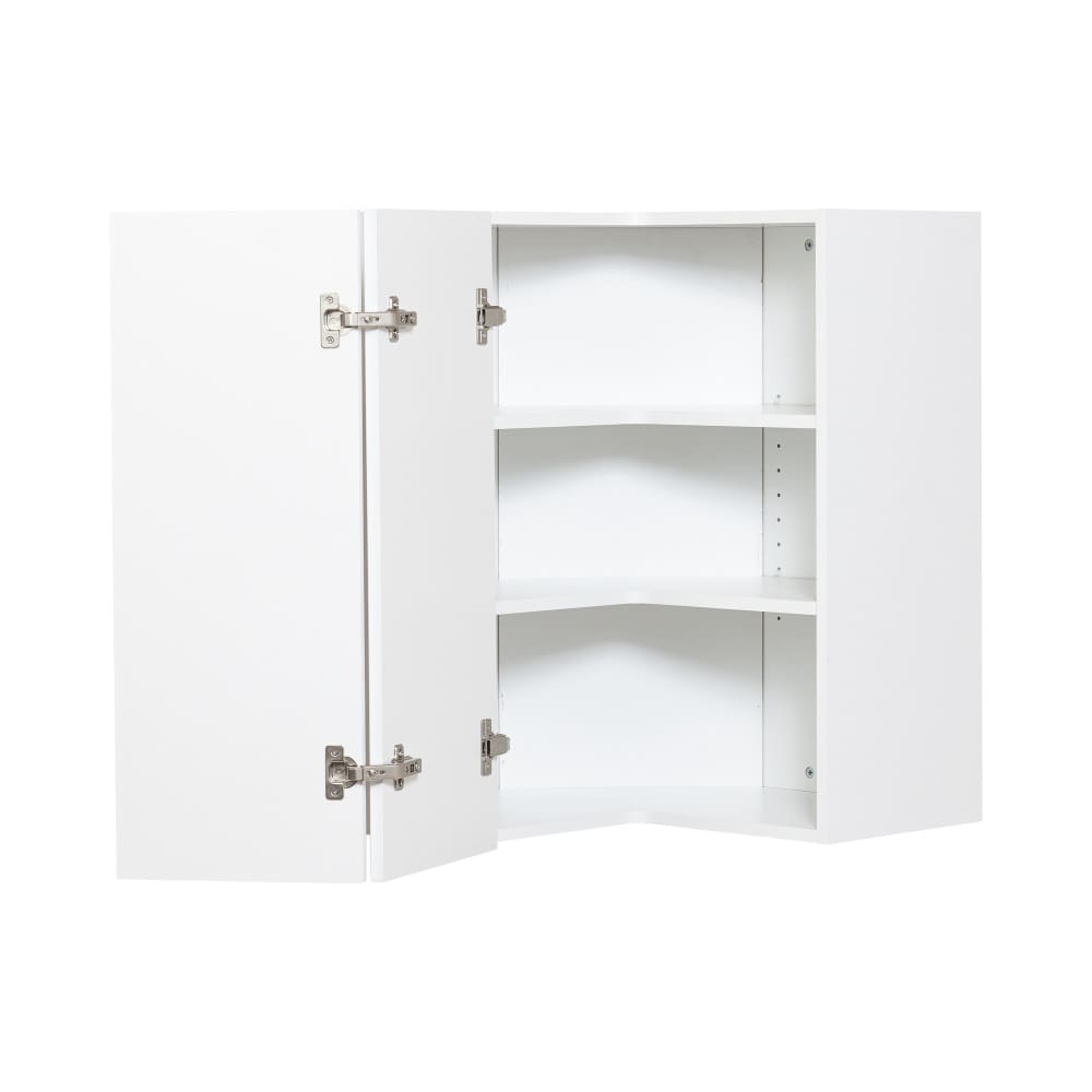 Armoire de cuisine Shaker module de haut de coin angulaire 24&nbsp;po
