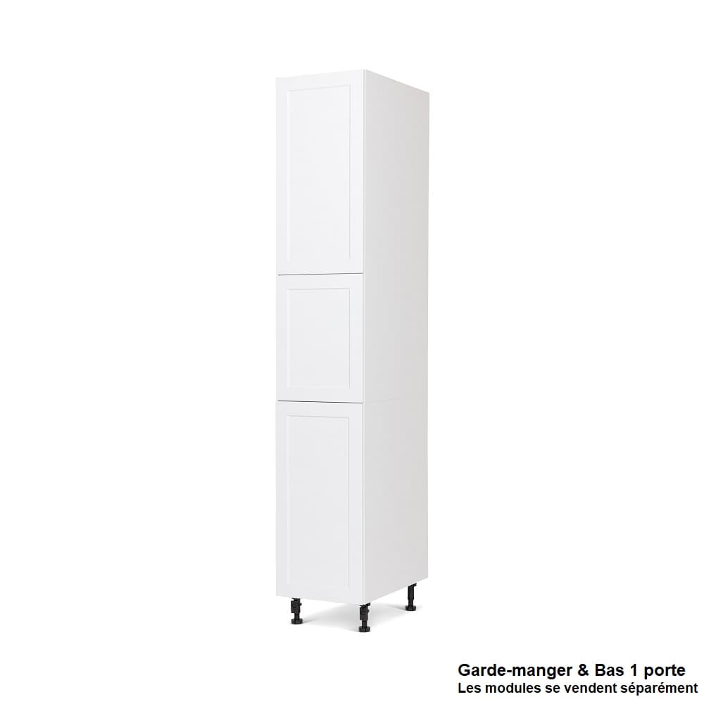 Armoire de cuisine Shaker module de haut de garde-manger 15&nbsp;po