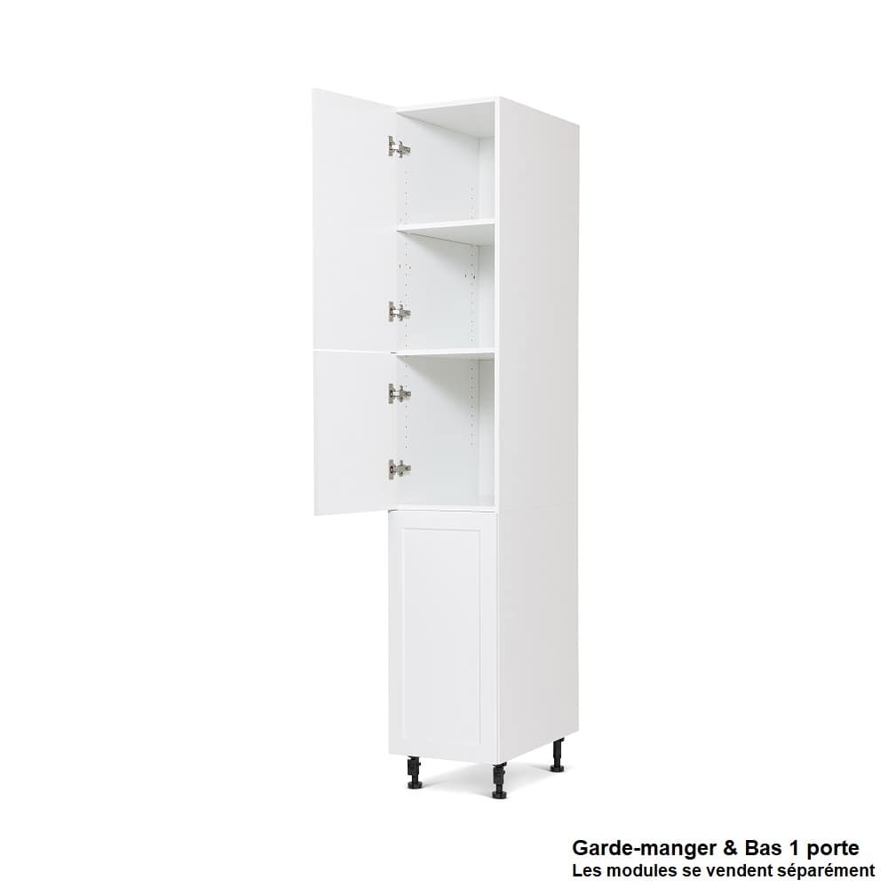Armoire de cuisine Shaker module de haut de garde-manger 15&nbsp;po