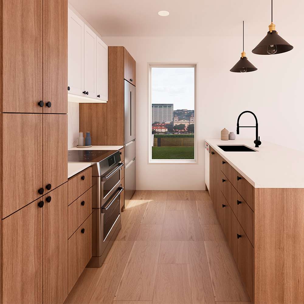 Armoire de cuisine Fashionista module de bas 15&nbsp;po