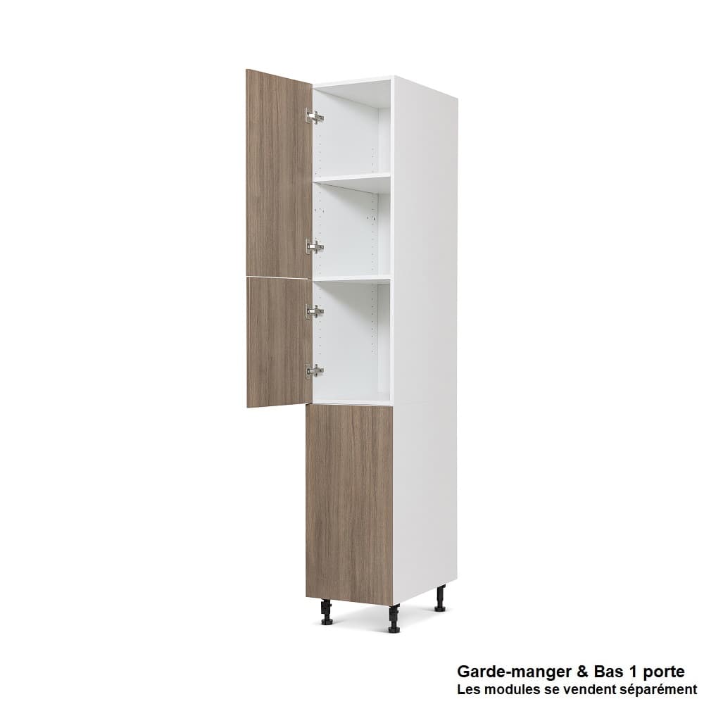 Armoire de cuisine Fashionista module de haut de garde-manger 15&nbsp;po