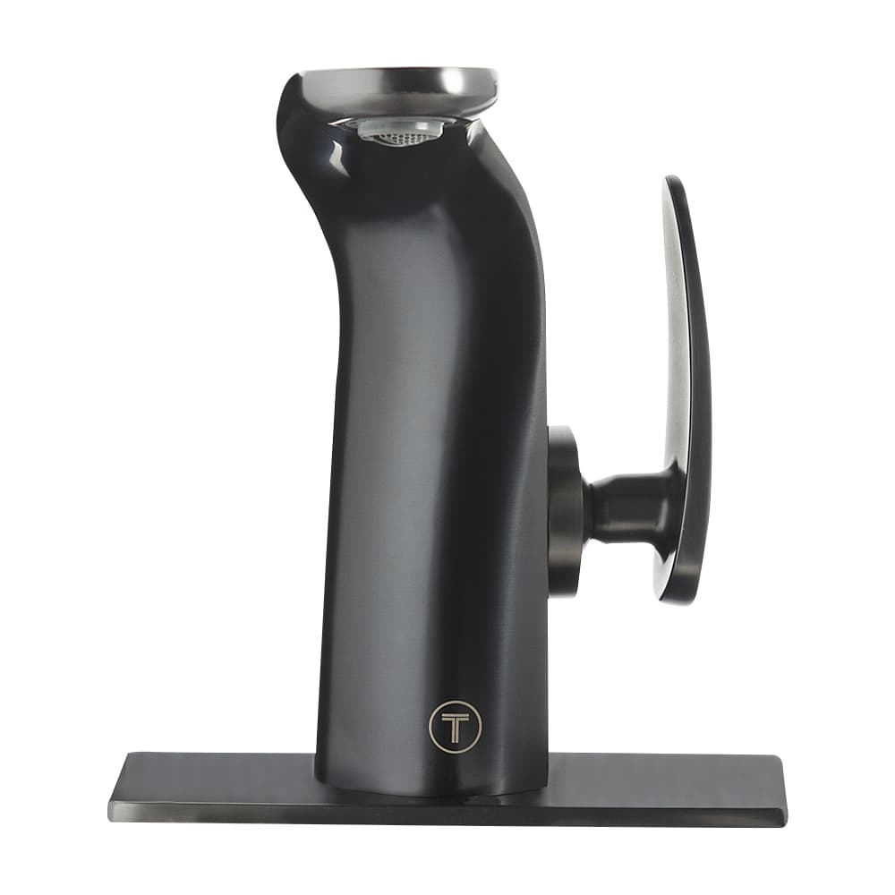 Robinet de lavabo 1 poignée Loris gris métallique TASSILI SUPRA