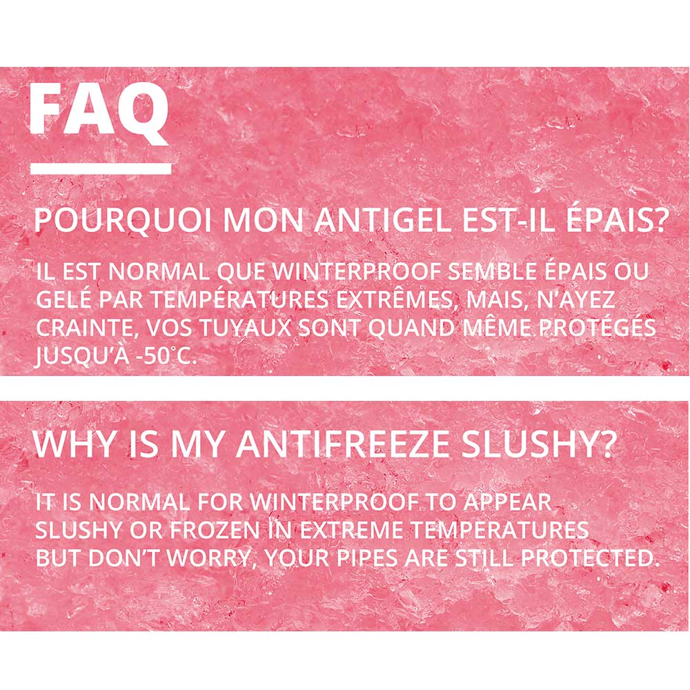 Plumbing Antifreeze -50°C