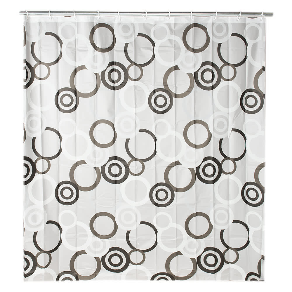 Rideau de douche cercles