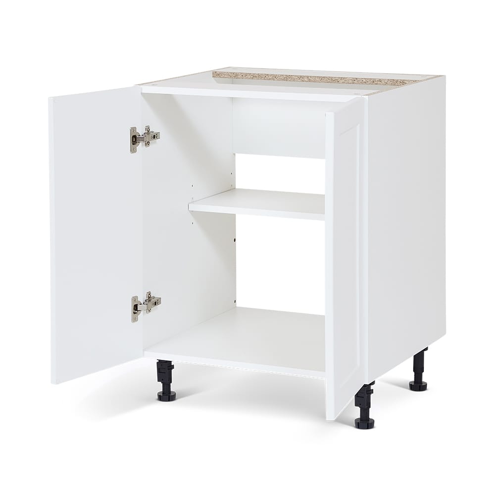 Meuble-lavabo Shaker module de bas 24&nbsp;po