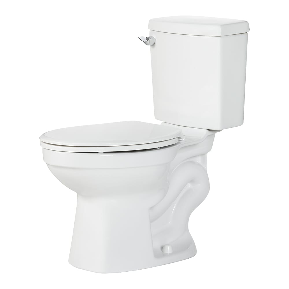 Toilette 2 pièces à simple chasse blanche Supra 4,8 L