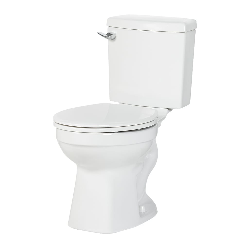 Toilette 2 pièces à simple chasse blanche Supra 4,8 L