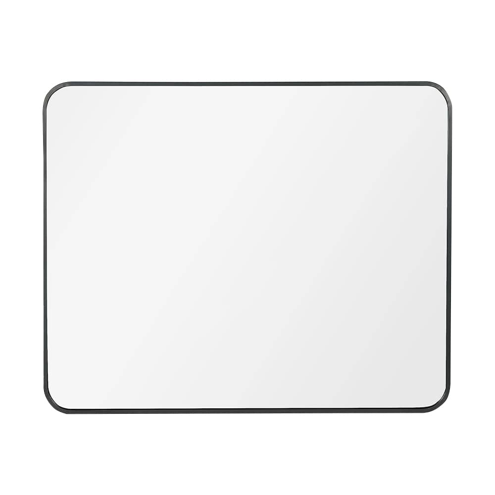 Miroir rectangulaire avec cadre en aluminium noir brossé 24&nbsp;1/2&nbsp;po&nbsp;x&nbsp;30&nbsp;1/2&nbsp;po TASSILI SUPRA