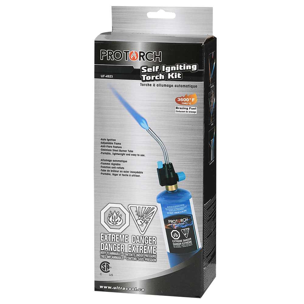 Ensemble de chalumeau à allumage automatique