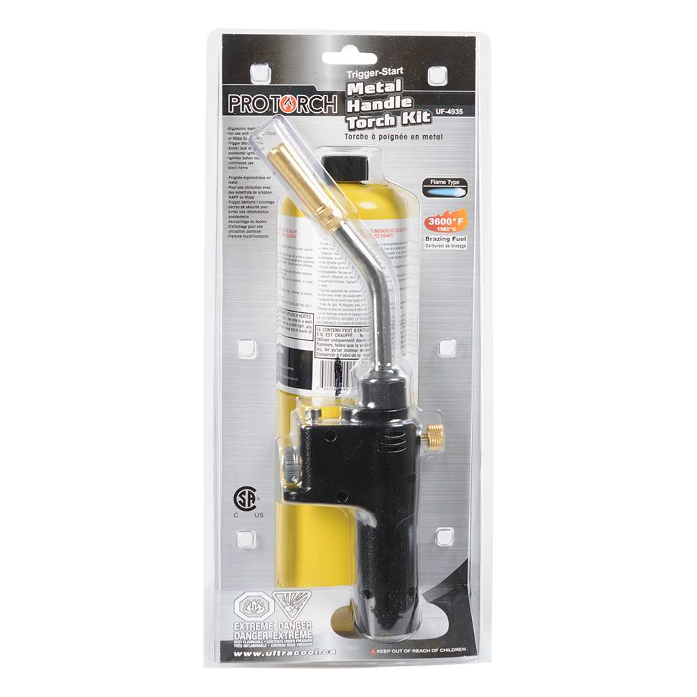 Ensemble de chalumeau à allumage automatique