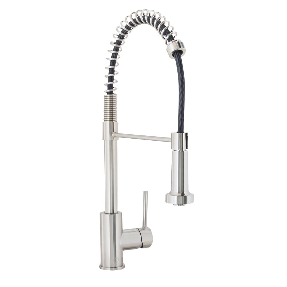 TASSILI SUPRA Massimo 1-Handle Pull-Out Kitchen Faucet Brushed Nickel