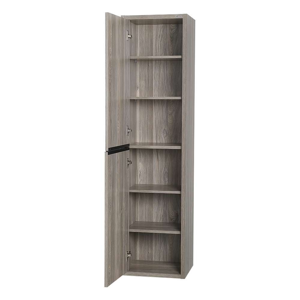 Armoire de rangement Sienna fini chêne gris 15&nbsp;3/4&nbsp;po TASSILI