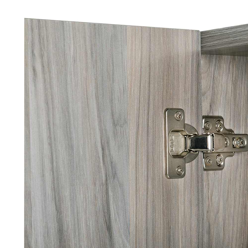 Armoire de rangement Sienna fini chêne gris 15&nbsp;3/4&nbsp;po TASSILI