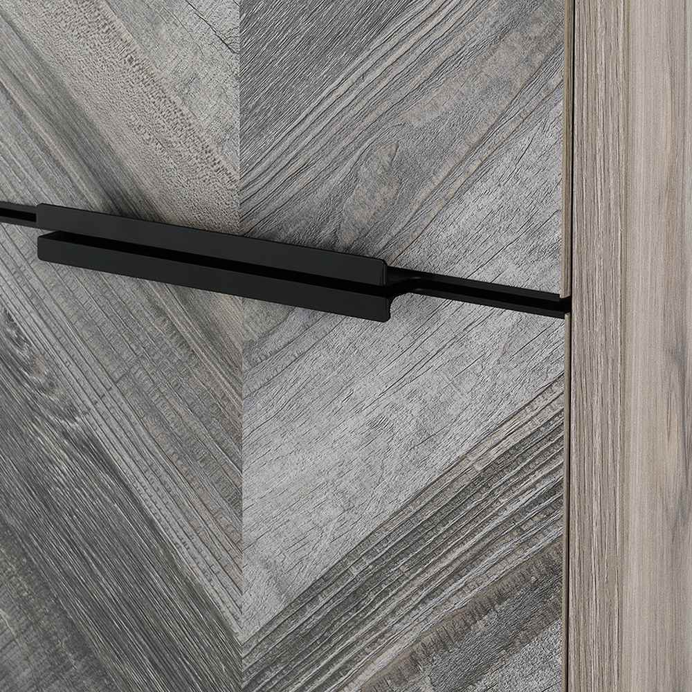 Armoire de rangement Sienna fini chêne gris 15&nbsp;3/4&nbsp;po TASSILI