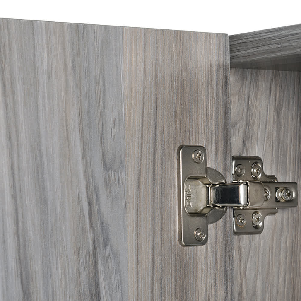 Pharmacie Sienna fini chêne gris avec miroir 29&nbsp;1/2&nbsp;po&nbsp;x&nbsp;25&nbsp;9/16&nbsp;po TASSILI