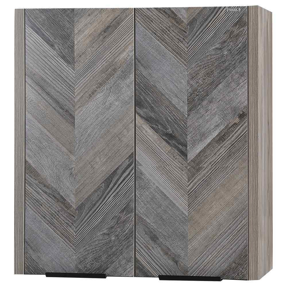 Pharmacie Sienna fini chêne gris 23&nbsp;5/8&nbsp;po&nbsp;x&nbsp;25&nbsp;9/16&nbsp;po TASSILI