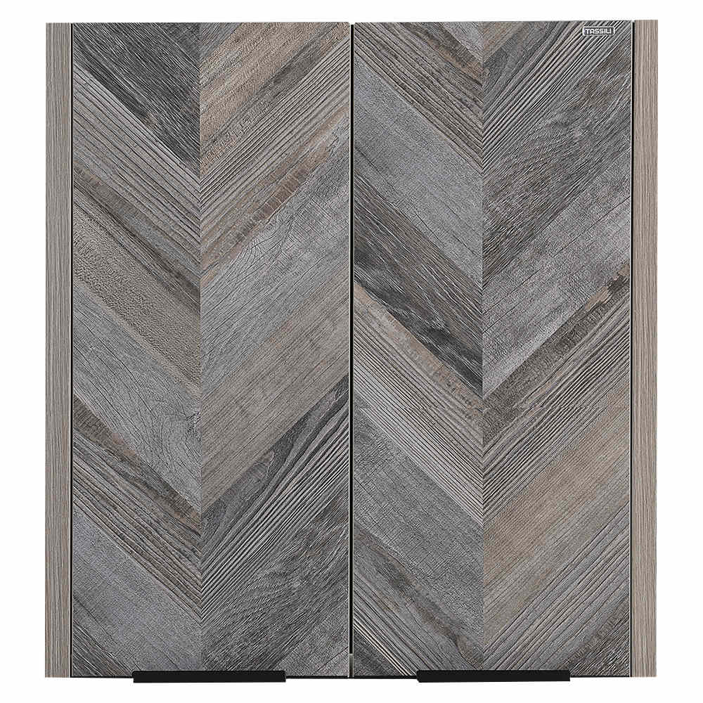 TASSILI Sienna Medecine Cabinet Grey Oak Finish 23&nbsp;5/8&nbsp;in.&nbsp;x&nbsp;25&nbsp;9/16&nbsp;in.