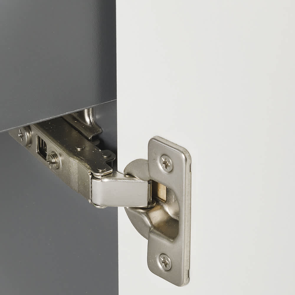 Meuble-lavabo Shaker gris 25&nbsp;po